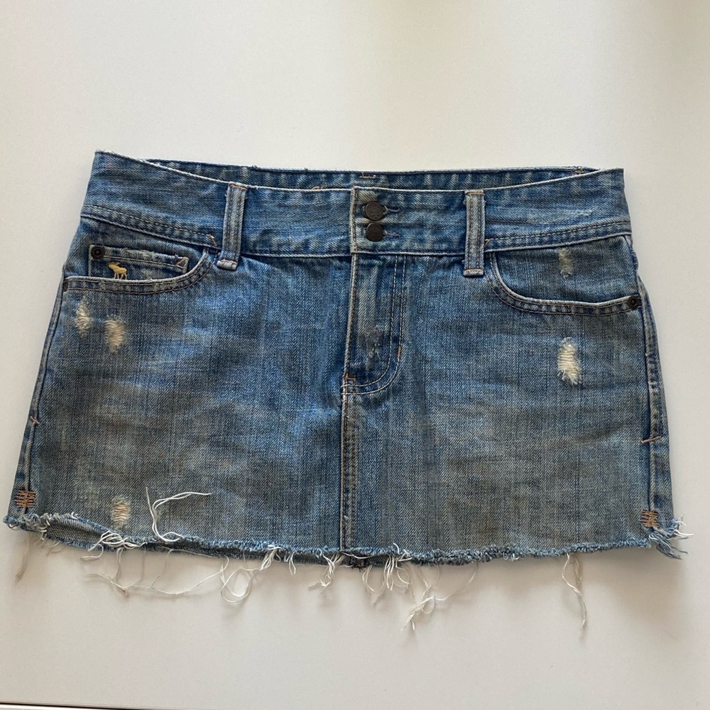 Abercrombie & Fitch Denim Mini Skirt size 2